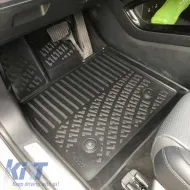 Car Mats 3D From Rubber TPE Suitable for BYD Seal U DM-i 2023 - Rizline 4 Pcs Black-image-6317441