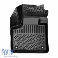 Car Mats 3D from Rubber TPE suitable for Citroen DS7 Crossback 2018 - Rizline 4 Pcs Black-image-6292025