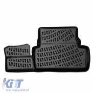 Car Mats 3D from Rubber TPE suitable for Citroen DS7 Crossback 2018 - Rizline 4 Pcs Black-image-6292028