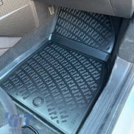 Car Mats 3D from Rubber TPE suitable for Dacia Duster 2WD 2024 - Eco G & E-Tech Full Hybrid Rizline 4 Pcs Black