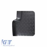 Car Mats 3D From Rubber TPE Suitable for Fiat 500Χ / Jeep Renegade 2014 - Rizline 4 Pcs Black-image-6291907
