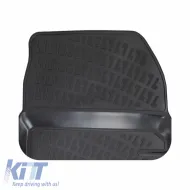 Car Mats 3D From Rubber TPE Suitable for Ford Kuga 2012 - Rizline 4 Pcs Black-image-6291749