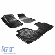 Car Mats 3D from Rubber TPE suitable for Ford Mondeo MK4 2007-2014 Rizline 4 Pcs Black