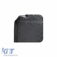 Car Mats 3D From Rubber TPE Suitable for Ford Edge Second Generation 2015 - Rizline 4 Pcs Black-image-6292044