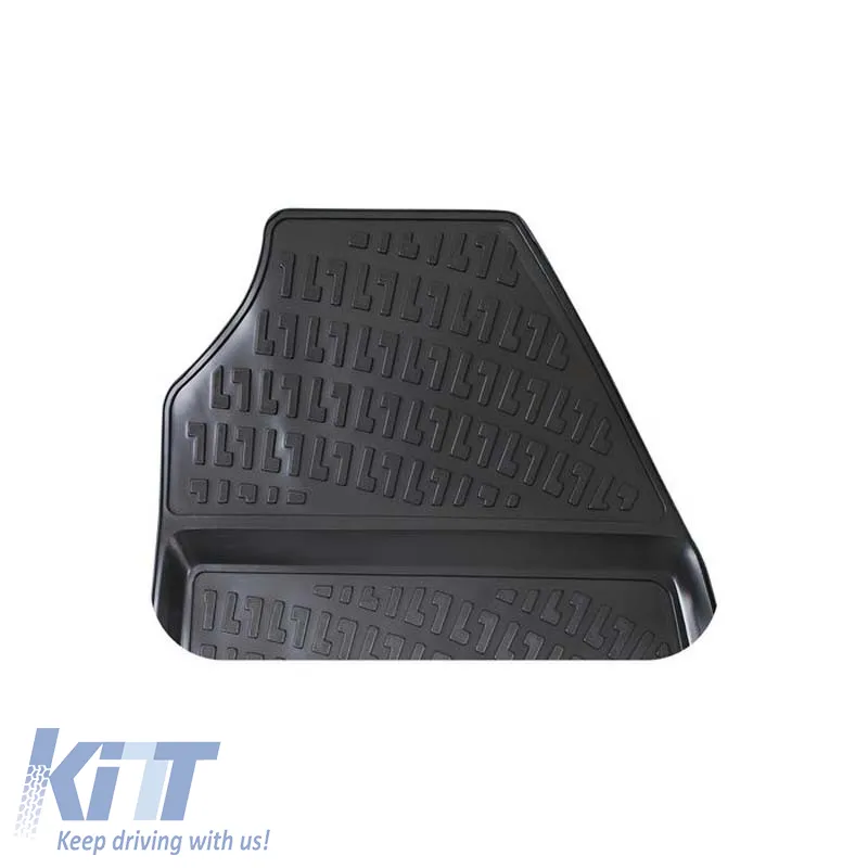 Car Mats 3D From Rubber TPE Suitable for Ford Fiesta 17+ Rizline 4 Pcs Black