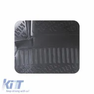 Car Mats 3D From Rubber TPE Suitable for Honda Jazz/ Honda Fit 2007-2014 Rizline 4 Pcs Black-image-6292060