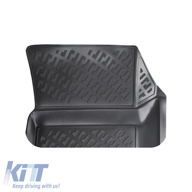 Car Mats 3D from Rubber TPE suitable for Jeep Grand Cherokee 2011 - Rizline 4 Pcs Black