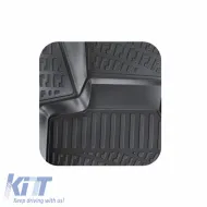 Car Mats 3D From Rubber TPE Suitable for Mercedes E-Class W212/W207/CLS W218/S Class W222 Rizline 4 Pcs Black-image-6291759