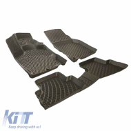 Car Mats 3D From Rubber TPE Suitable for Mercedes Χ-Class W470 2017 - Rizline 4 Pcs Black