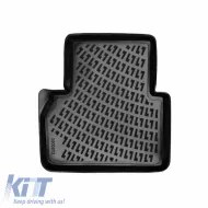 Car Mats 3D From Rubber TPE Suitable for Mercedes E-Class W213 2016- Rizline 4 Pcs Black-image-6291793