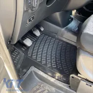Car Mats 3D From Rubber TPE Suitable for Mercedes Vito W447 2014- RL117500 /Viano 2014- Rizline 3 Pcs Black-image-6291962