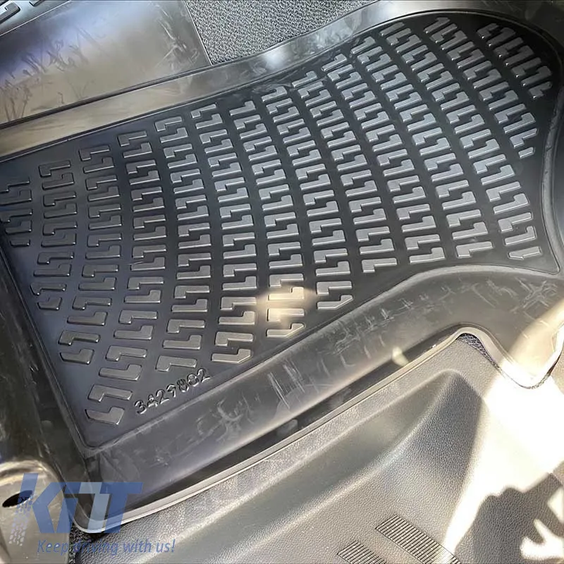Car Mats 3D From Rubber TPE Suitable for Mercedes Vito W447 2014- RL117500 /Viano 2014- Rizline 3 Pcs Black