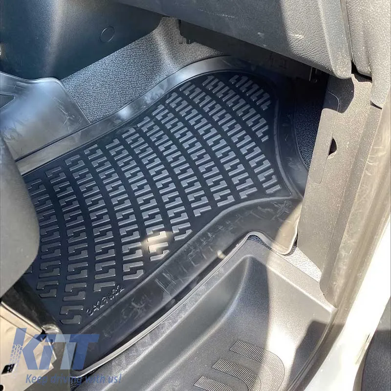 Car Mats 3D From Rubber TPE Suitable for Mercedes Vito W447 2014- RL117500 /Viano 2014- Rizline 3 Pcs Black