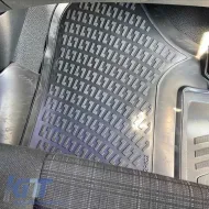Car Mats 3D From Rubber TPE Suitable for Mercedes Vito W447 2014- RL117500 /Viano 2014- Rizline 3 Pcs Black-image-6291967