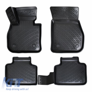 Car Mats 3D From Rubber TPE Suitable for Mini Countryman 2017 - Rizline 4 Pcs Black