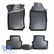 Car Mats 3D from Rubber TPE suitable for Opel Vectra Β 1998-2002 Rizline 4 Pcs Black