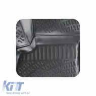 Car Mats 3D From Rubber TPE Suitable for Opel Insignia 2017 - Rizline 4 Pcs Black-image-6292083