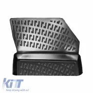 Car Mats 3D From Rubber TPE Suitable for Opel Corsa F 19+, Mokka 19+ / Peugeot 208 19+, 2008 19+ Rizline 4 Pcs Black-image-6292089