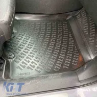 Car Mats 3D From Rubber TPE Suitable for Renault Koleos 16+ Rizline 4 Pcs Black-image-6294073