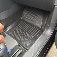 Car Mats 3D From Rubber TPE Suitable for Skoda Kodiaq 2024 - Rizline 4 Pcs Black-image-6317511