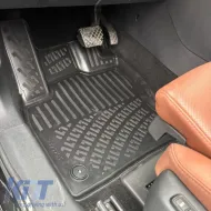 Car Mats 3D From Rubber TPE Suitable for Skoda Kodiaq 2024 - Rizline 4 Pcs Black-image-6318426