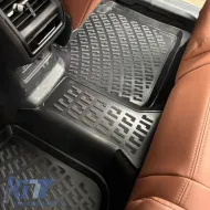 Car Mats 3D From Rubber TPE Suitable for Skoda Kodiaq 2024 - Rizline 4 Pcs Black-image-6318429