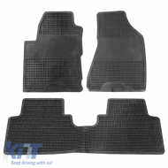 Car Mats 3D suitable for Hyundai Tucson 05-10 ''Star Diamond'' 3 Pcs Black