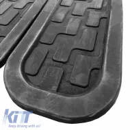 Car Mats 3D suitable for Mercedes-Benz ML-Class W163 97-05 ''Star Diamond'' 3 Pcs Black-image-6307629