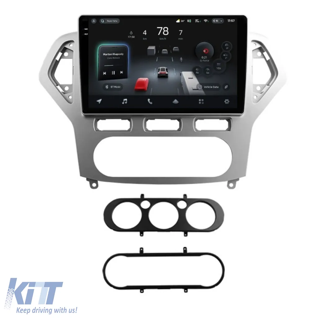 Car Navigation with AI Assistance Teyes CC4 PRO suitable for Ford Mondeo 3 2007-2014 8+128GB 10.36 QLED, Android 13, 5G, 7.1 DSP, CarPlay