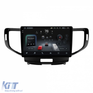 Car Navigation with AI Assistance Teyes CC4 PRO suitable for Honda Accord 8 2008-2015 8+128GB 9.5 QLED, Android 13, 5G, 7.1 DSP, CarPlay