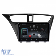Car Navigation with AI Assistance Teyes CC4 PRO suitable for Honda Civic 9 2011-2017 8+128GB 9.5 QLED, Android 13, 5G, 7.1 DSP, CarPlay
