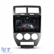 Car Navigation with AI Assistance Teyes CC4 PRO suitable for Jeep Compass 1 2006-2010 8+128GB 10.36 QLED, Android 13, 5G, 7.1 DSP, CarPlay