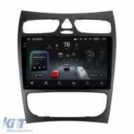 Car Navigation with AI Assistance Teyes CC4 PRO suitable for Mercedes-Benz SLK Class R171 2004-2011 8+128GB 9.5 QLED, Android 13, 5G, 7.1 DSP, CarPlay
