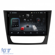 Car Navigation with AI Assistance Teyes CC4 PRO suitable for Mercedes-Benz E Class W211 2002-2009 8+128GB 9.5 QLED, Android 13, 5G, 7.1 DSP, CarPlay