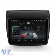 Car Navigation with AI Assistance Teyes CC4 PRO suitable for Mitsubishi Pajero Sport 2 2008-2016 8+128GB 9.5 QLED, Android 13, 5G, 7.1 DSP, CarPlay