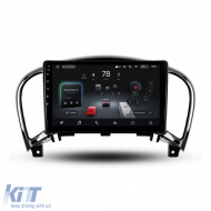 Car Navigation with AI Assistance Teyes CC4 PRO suitable for Nissan Juke 2010-2014 8+128GB 9.5 QLED, Android 13, 5G, 7.1 DSP, CarPlay