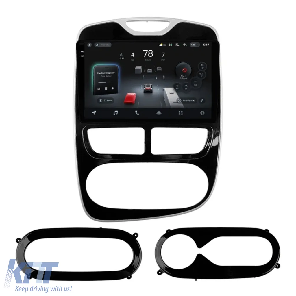 Car Navigation with AI Assistance Teyes CC4 PRO suitable for Renault Clio 4 2012-2015 8+128GB 10.36 QLED, Android 13, 5G, 7.1 DSP, CarPlay