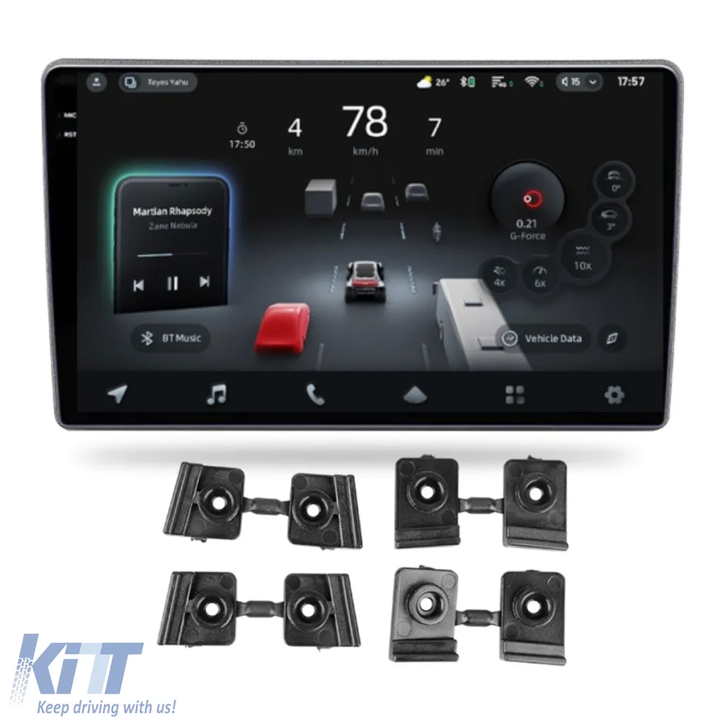 Car Navigation with AI Assistance Teyes CC4 PRO suitable for Hyundai i40 2011, 2019 8+128GB 9.5 QLED, Android 13, 5G, 7.1 DSP, CarPlay