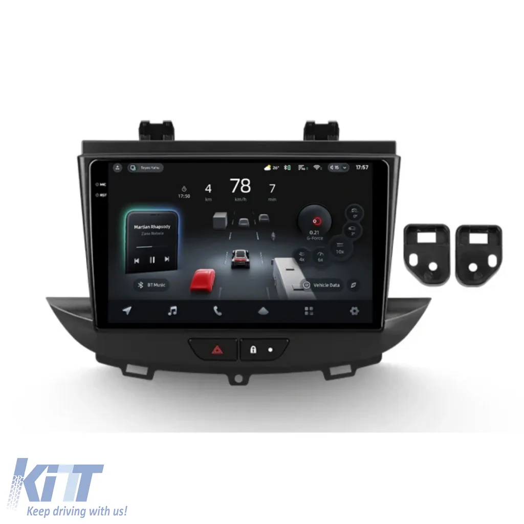 Car Navigation with AI Assistance Teyes CC4 PRO suitable for Opel Grand Land 2017-2024 8+128GB 9.5 QLED, Android 13, 5G, 7.1 DSP, CarPlay