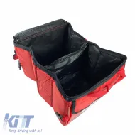 Car Organizer Bag Foldable With Zip Looney Tunes Sylvester & Tweety 30x39x24cm Red Color-image-6303378