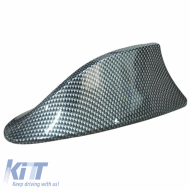 Car Roof Antenna suitable for Golf Type Carbon Shark with Connection Cable and Normal Function 17cm
