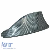 Car Roof Antenna suitable for Golf Type Carbon Shark with Connection Cable and Normal Function 17cm-image-6306379