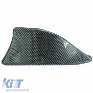 Car Roof Antenna suitable for Golf Type Carbon Shark with Connection Cable and Normal Function 17cm-image-6306380