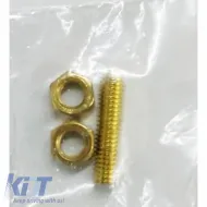 Car Roof Antenna suitable for Golf Type Carbon Shark with Connection Cable and Normal Function 17cm-image-6306384