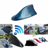 Car Roof Antenna Universal Shark Type suitable for Bmw 740 F01 Look Blue With Cable