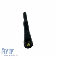 Car Roof Antenna Universal Small 10cm Small 10cm Pompe Black With Adapters-image-6301409