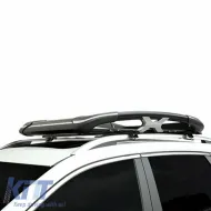 Car Roof Rack Metal Black Aero Vertical 127x96cm 28828-image-6299358