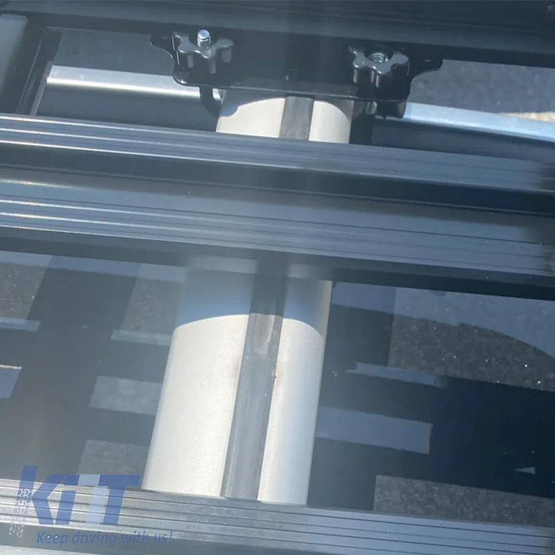 Car Roof Rack Metal Black Safari Rackit 140x100cm 28830