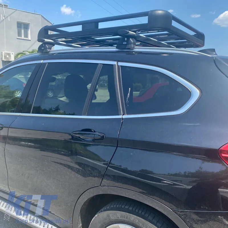 Car Roof Rack Rackit Aluminium Black Aero 127x96cm 28827