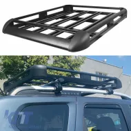 Car Roof Rack Rackit Aluminium Black Aero 127x96cm 28827-image-6299369